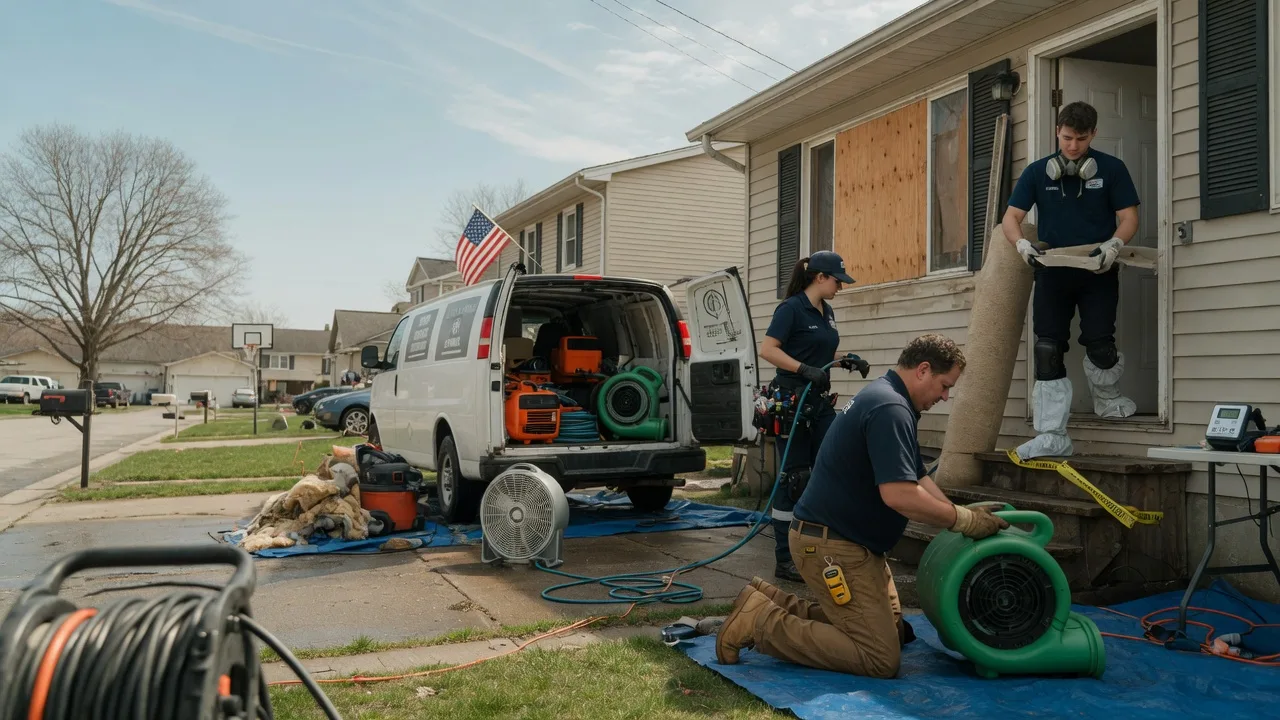 Water Damage Restoration in Lebanon, IL near me